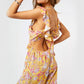 Paisley Tie Back Jumpsuit