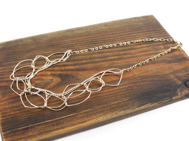 Ripple Multi-Chain Necklace
