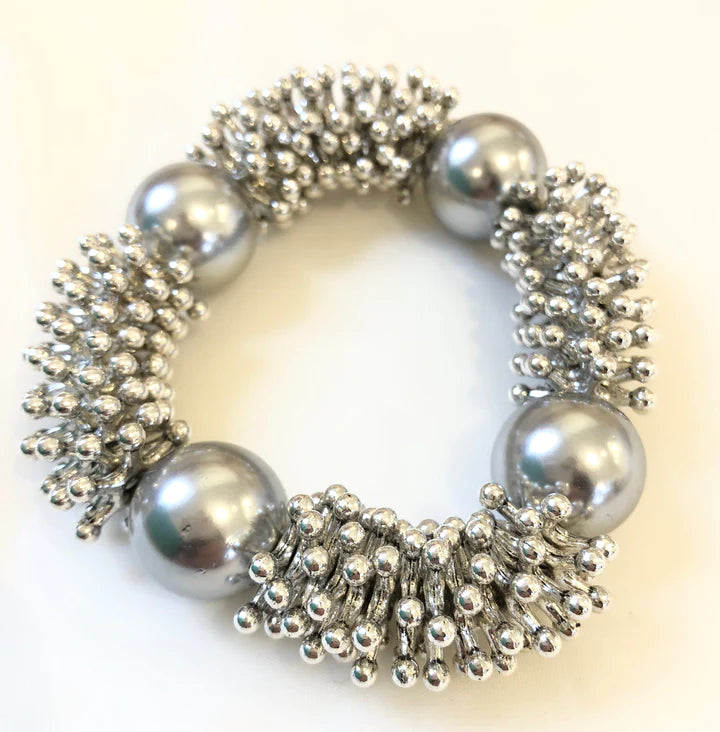 Chunky Shell and Jax Bracelet (Assorted Colors)