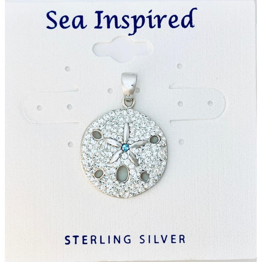 Sterling Silver Sand Dollar Pendant