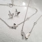 Dainty Monarch Necklace (Assorted Colors)